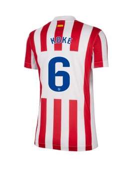 Atletico Madrid Koke #6 Replika Hemmakläder Dam 2025-26 Kortärmad